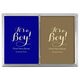 Elegant It's A Boy Double Deck Playing Cards Image 1 of 2